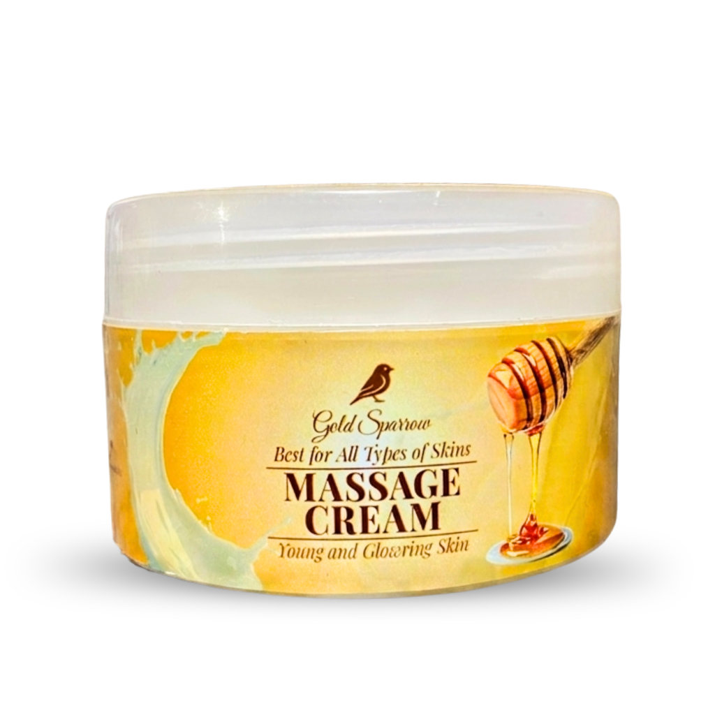 Gold Sparrow Honey and Milk Face Massage Cream