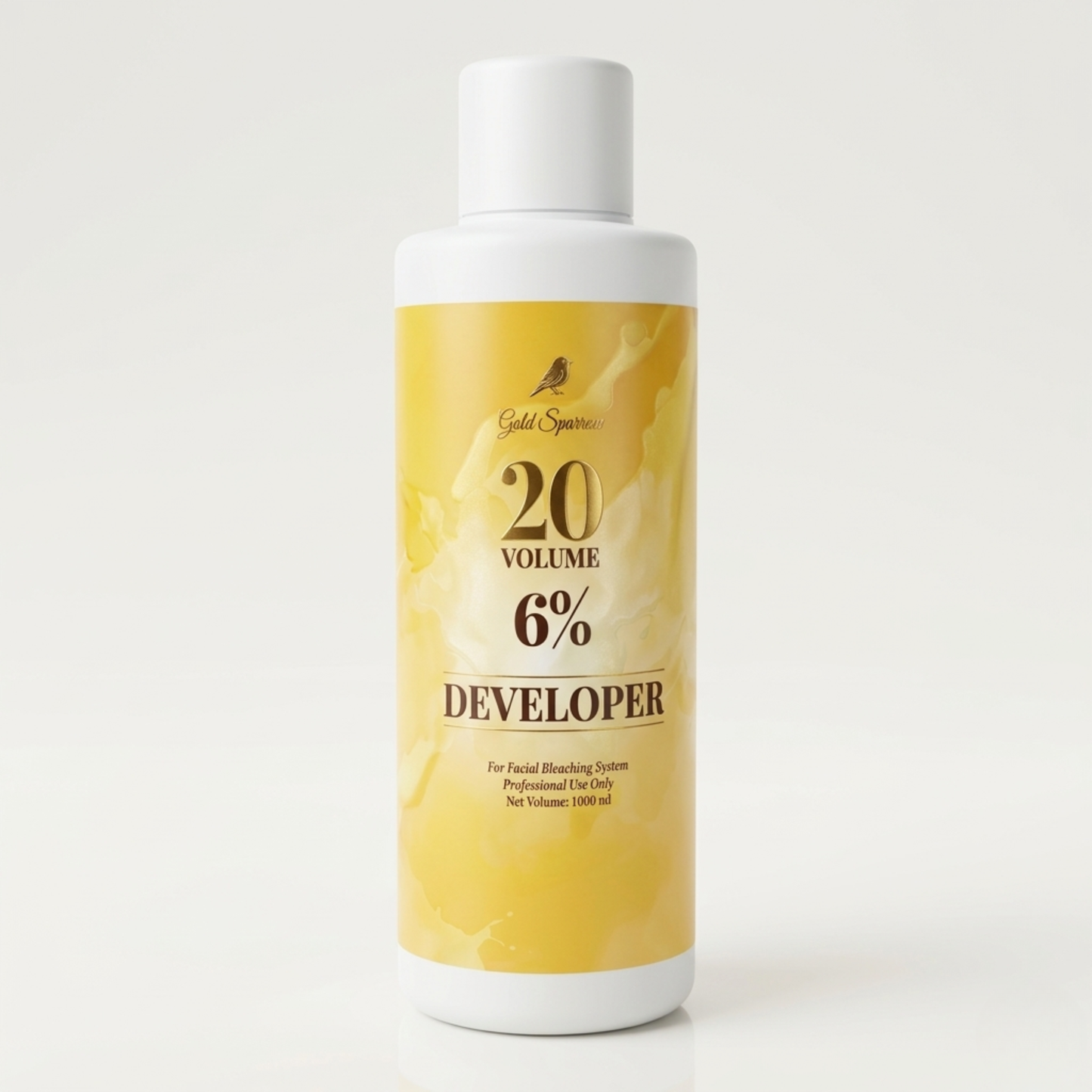 Gold Sparrow 20 Volume 6% Facial Developer - 1000ml